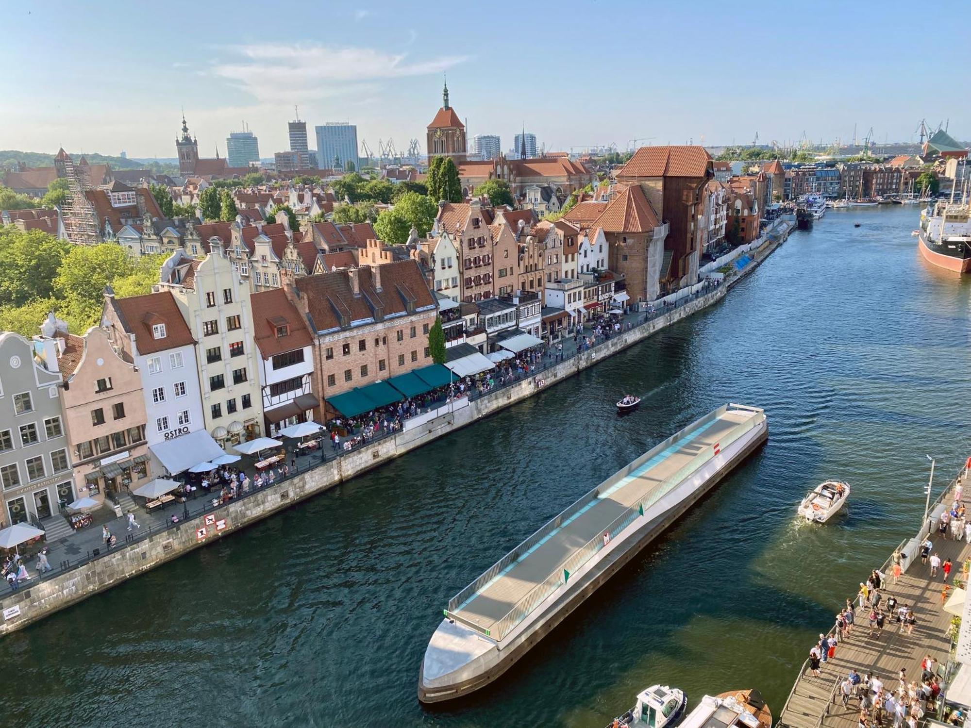 Hello Apartments Amazing River View 4 Bedrooms & Balcony Gdansk Exterior foto